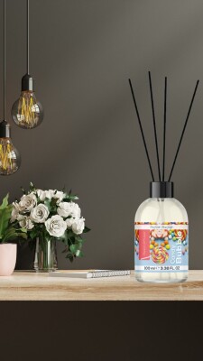 Candy Bubble Bambu Çubuklu 100ml - 3