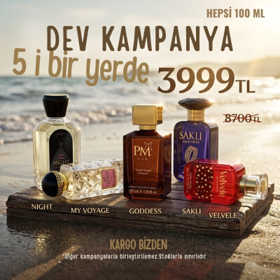 DEV KAMPANYA 5'İ BİR YERDE KADIN SERİSİ - Parfüm Mutfağı